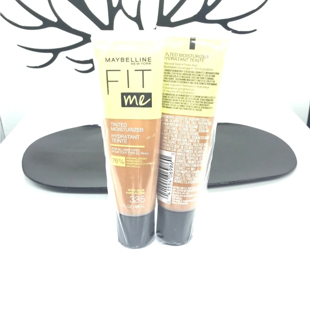 Maybelline Fit Me Tinted Moisturizer - 335 Toffee new 2 pk